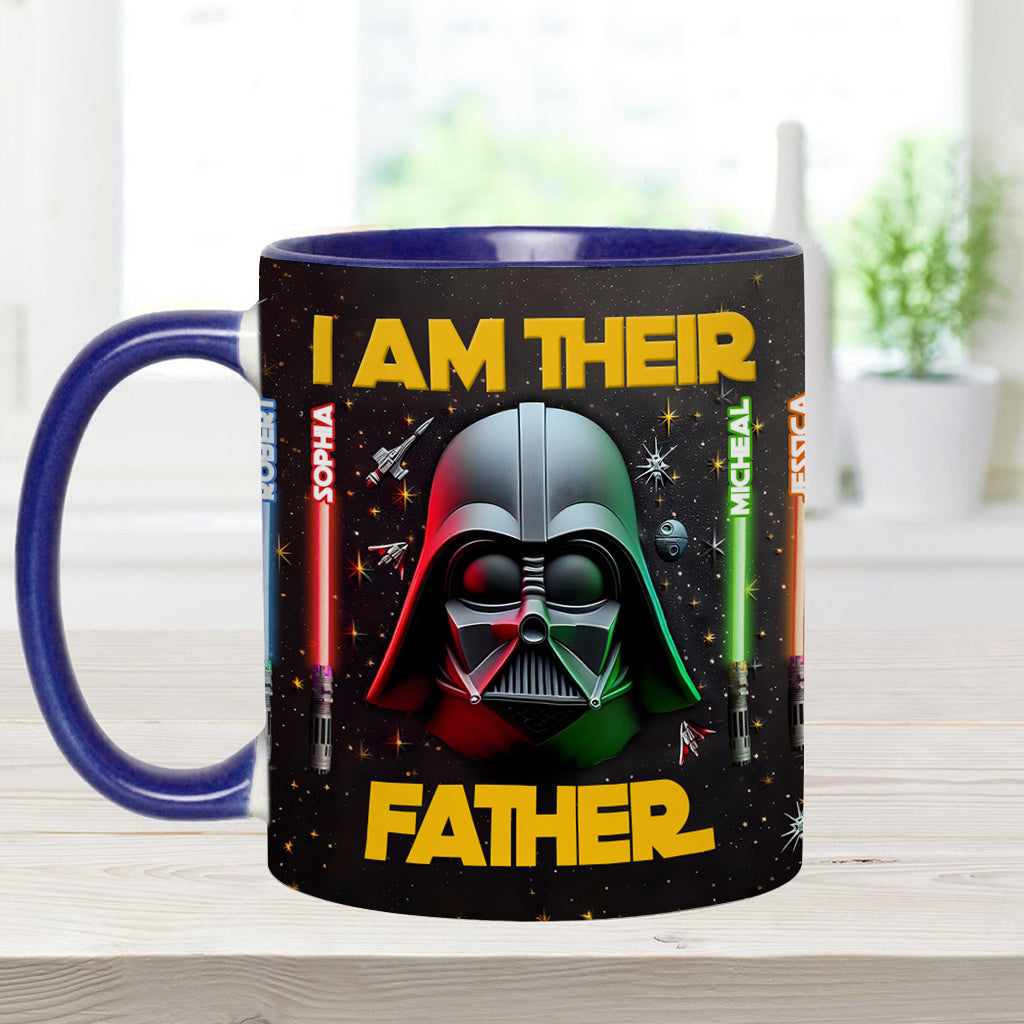 I'm Their Father - Personalized The Force Accent Mug