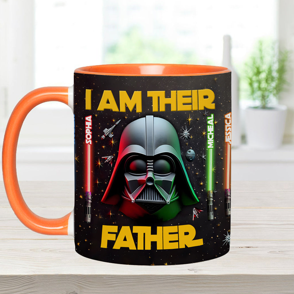 I'm Their Father - Personalized The Force Accent Mug
