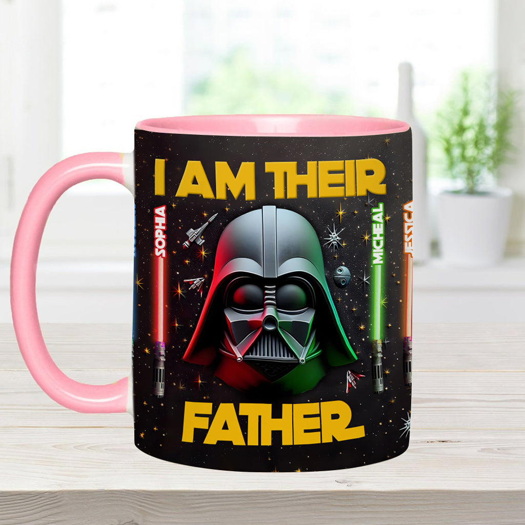 I'm Their Father - Personalized The Force Accent Mug