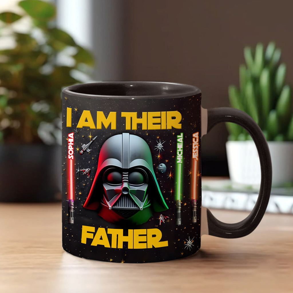 I'm Their Father - Personalized The Force Accent Mug