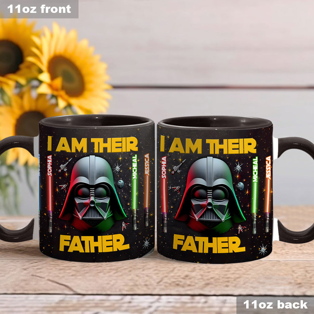 I'm Their Father - Personalized The Force Accent Mug