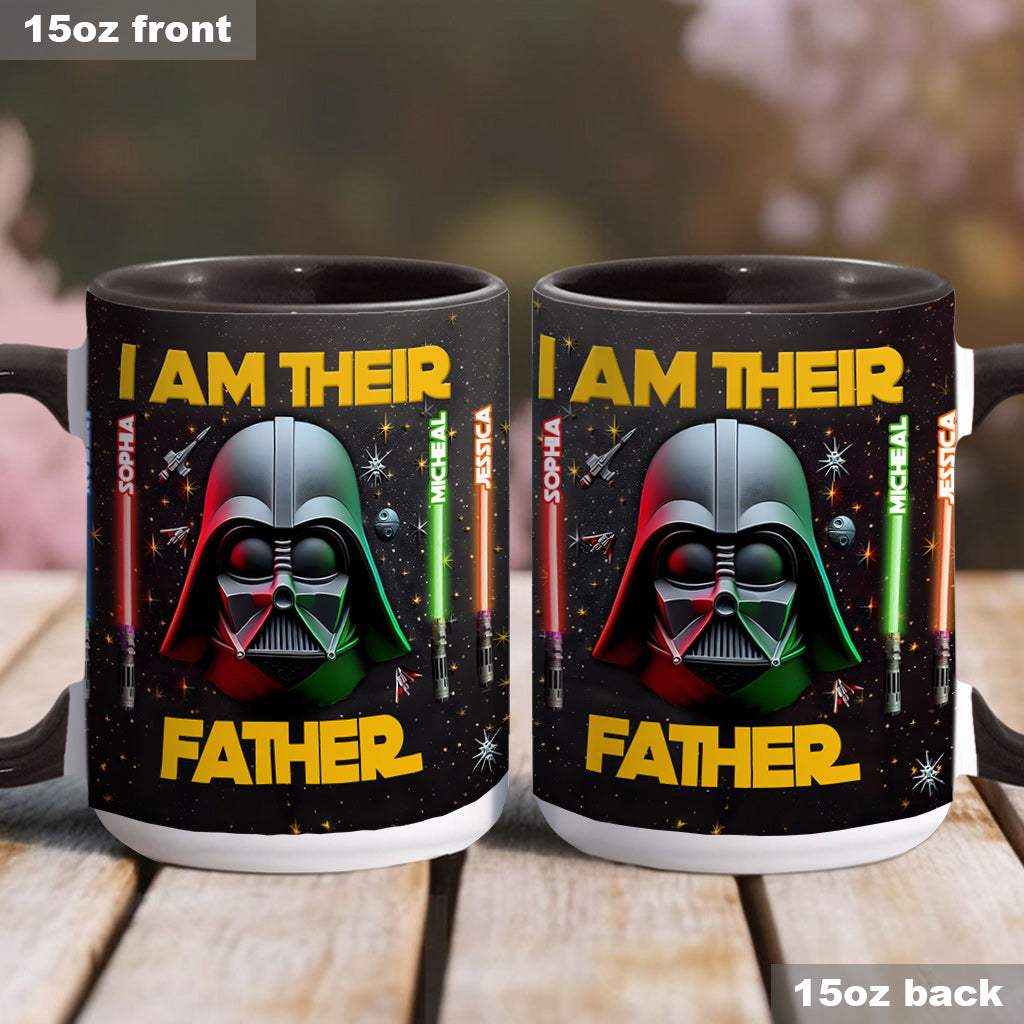 I'm Their Father - Personalized The Force Accent Mug