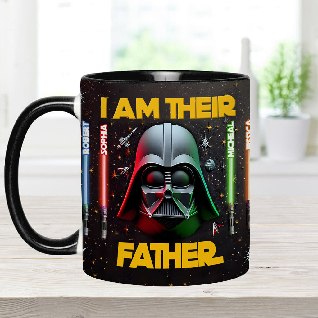I'm Their Father - Personalized The Force Accent Mug