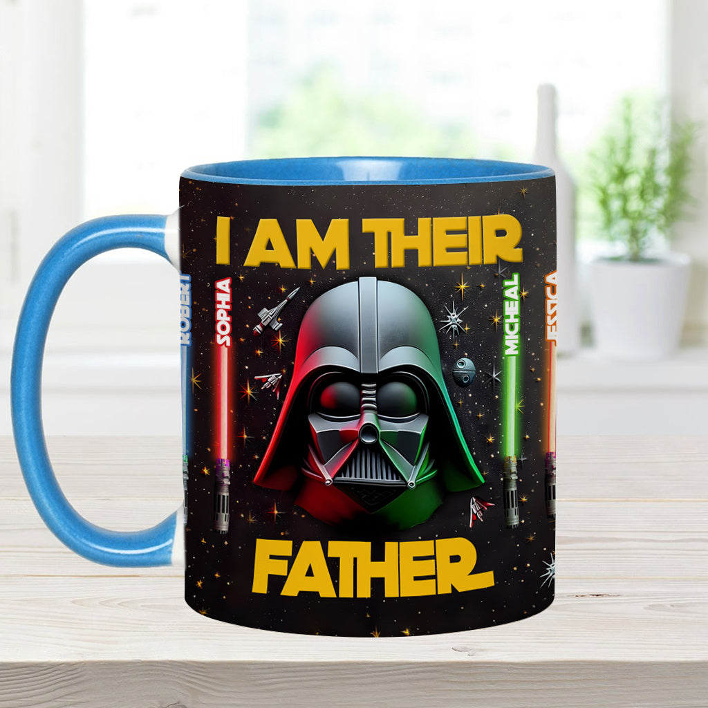 I'm Their Father - Personalized The Force Accent Mug