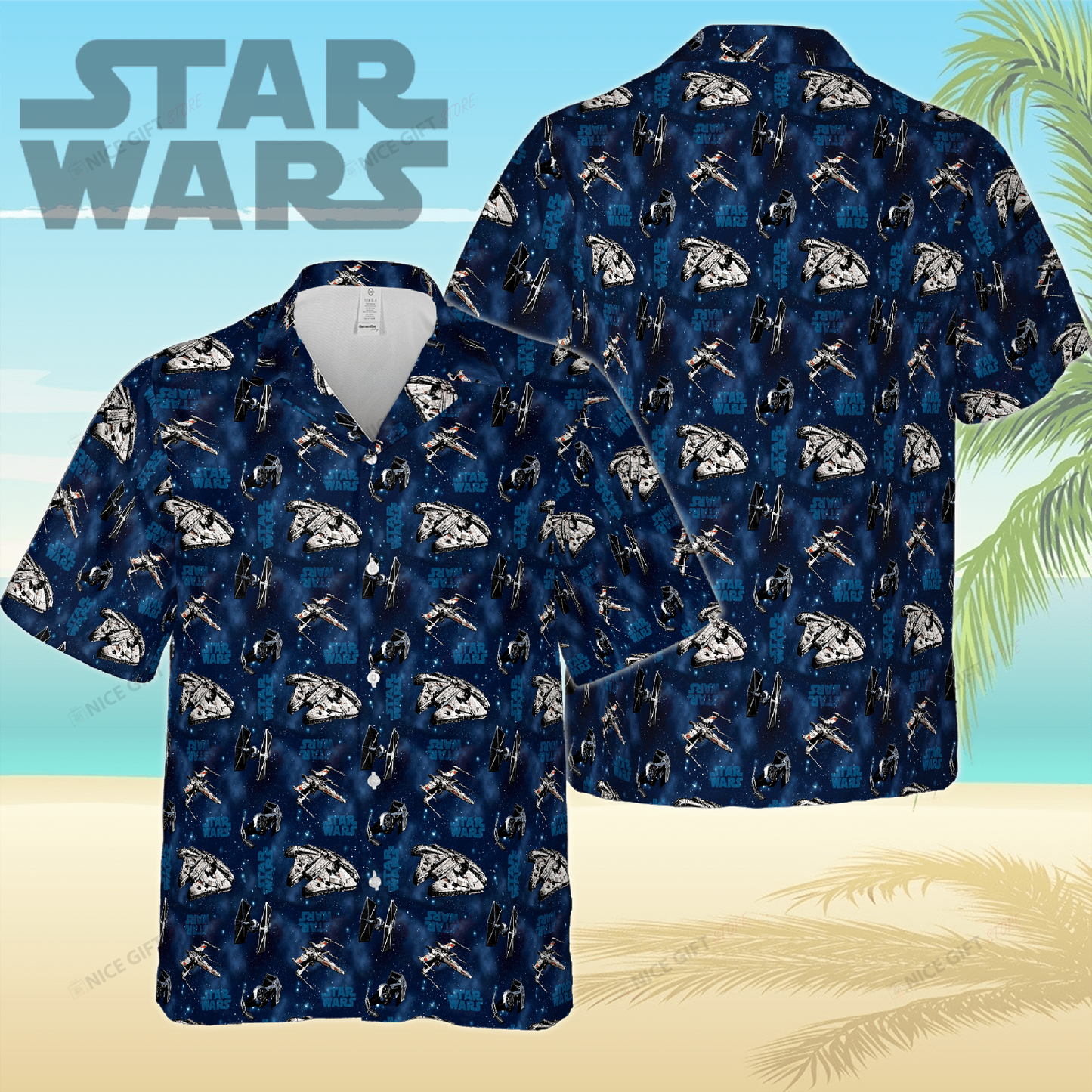 Starships The Force Hawaiian Shirt 0523