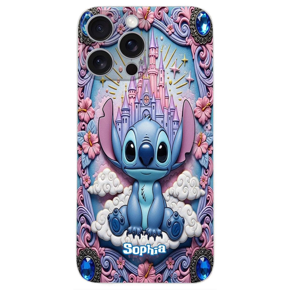 Blue Ohana - Personalized Ohana Leather Phone Case