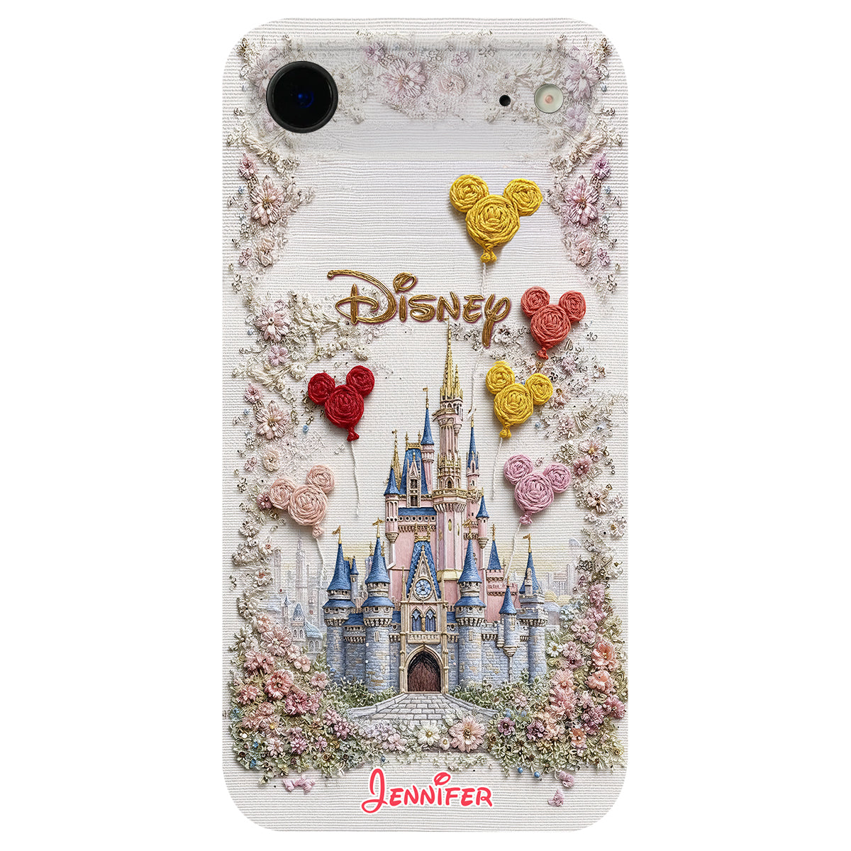 Magical Castle - Personalized Mouse Leather Phone Case