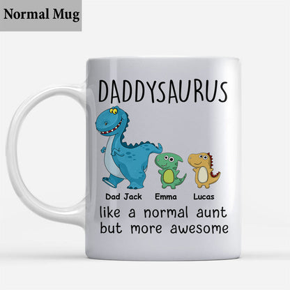 Like A Normal But More Awesome - Gift for mom, grandma, grandpa, dad, aunt, uncle - Personalized Mug