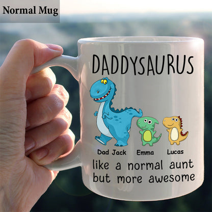 Like A Normal But More Awesome - Gift for mom, grandma, grandpa, dad, aunt, uncle - Personalized Mug