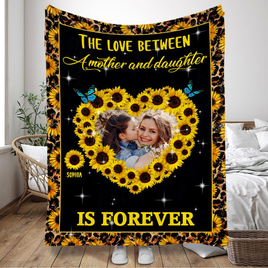 Whenever You Touch This Heart - Gift for mom, wife - Personalized Blanket