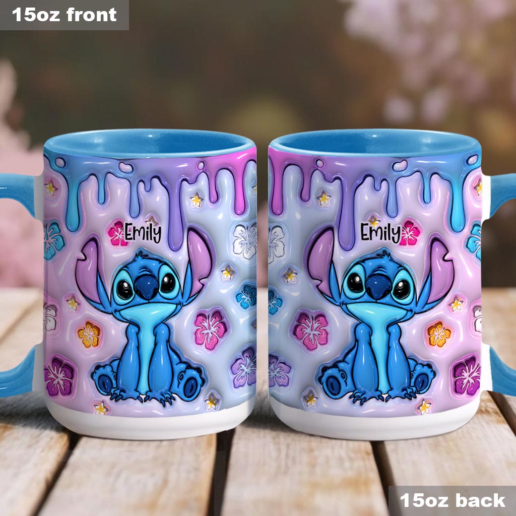 Ohana Means Family - Personalized Ohana Accent Mug