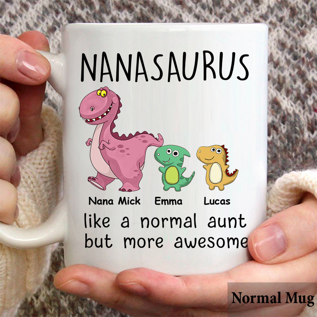 Like A Normal But More Awesome - Gift for mom, grandma, grandpa, dad, aunt, uncle - Personalized Mug