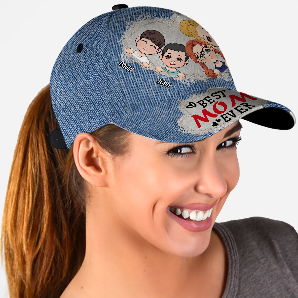 Best Mom Ever - Personalized Mother Classic Cap