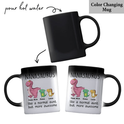 Like A Normal But More Awesome - Gift for mom, grandma, grandpa, dad, aunt, uncle - Personalized Mug