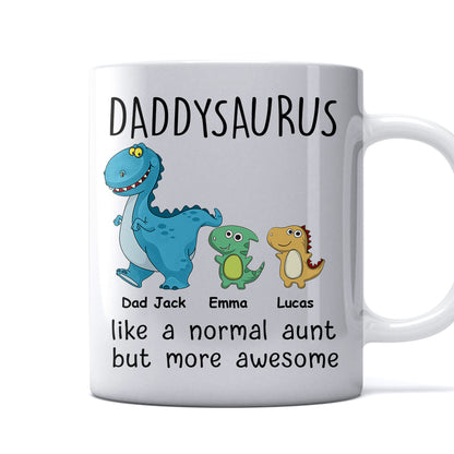 Like A Normal But More Awesome - Gift for mom, grandma, grandpa, dad, aunt, uncle - Personalized Mug