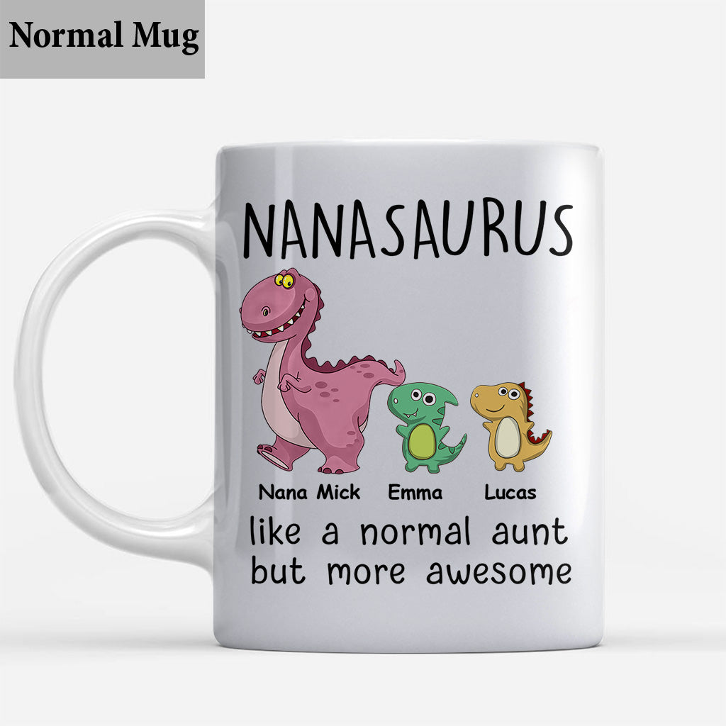 Like A Normal But More Awesome - Gift for mom, grandma, grandpa, dad, aunt, uncle - Personalized Mug