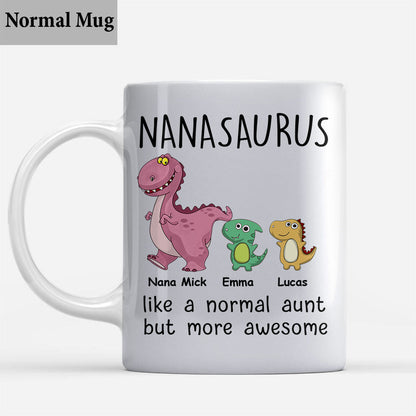 Like A Normal But More Awesome - Gift for mom, grandma, grandpa, dad, aunt, uncle - Personalized Mug