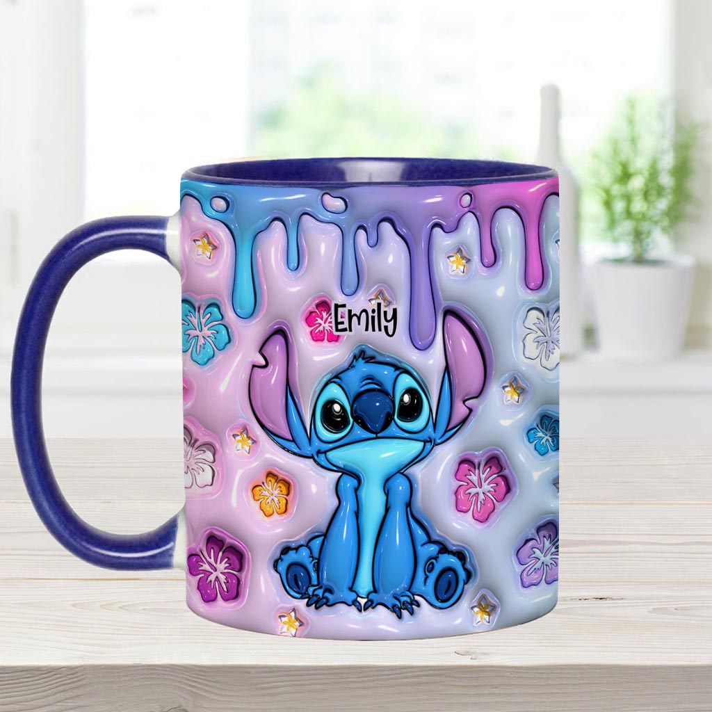 Ohana Means Family - Personalized Ohana Accent Mug