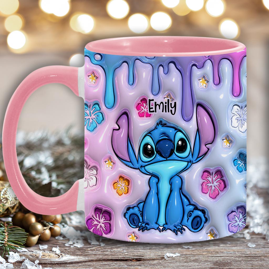 Ohana Means Family - Personalized Ohana Accent Mug