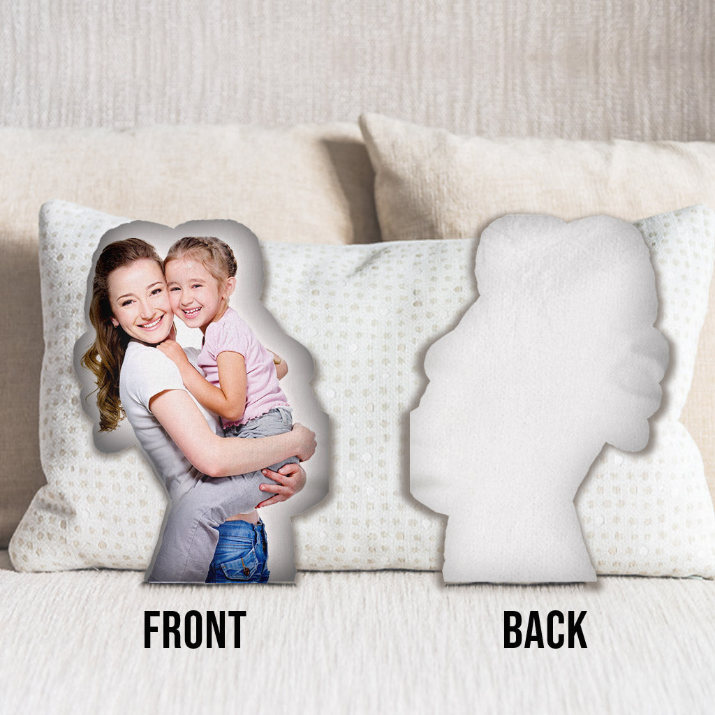 Custom Photo Humanoid - Personalized Mother Shaped Pillow