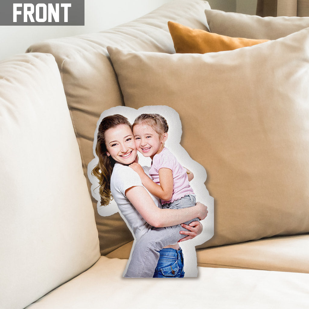 Custom Photo Humanoid - Personalized Mother Shaped Pillow