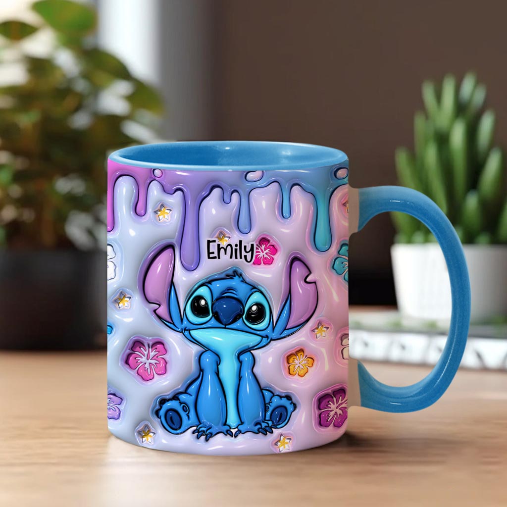 Ohana Means Family - Personalized Ohana Accent Mug