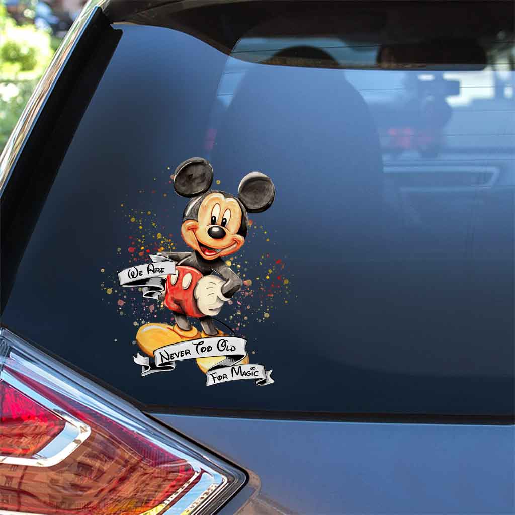 Never Too Old - Mouse Decal Full