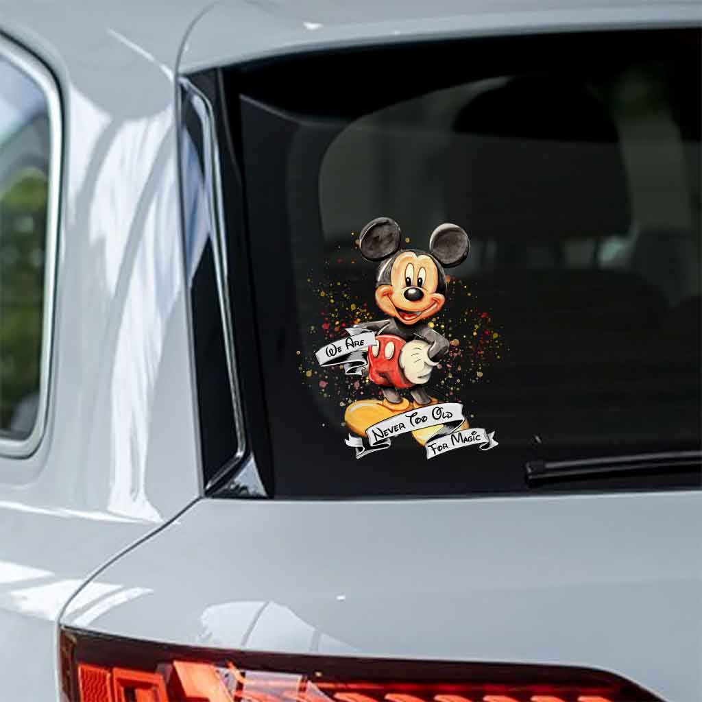 Never Too Old - Mouse Decal Full