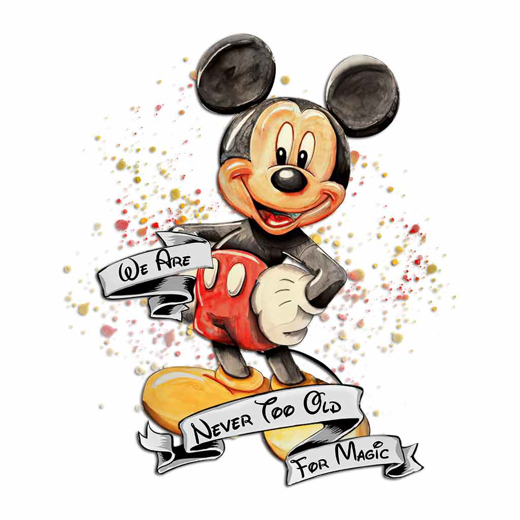 Never Too Old - Mouse Decal Full