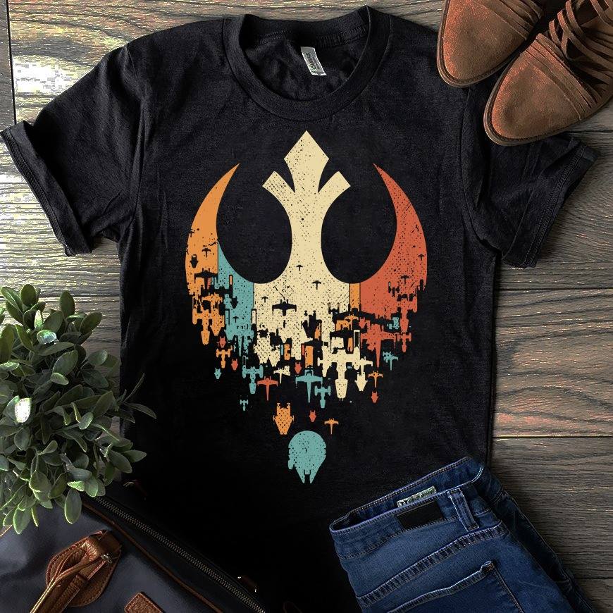 Rebel The Force T-shirt and Hoodie 0523