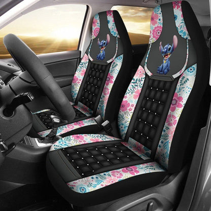 Floral Pattern Ohana Seat covers 0523