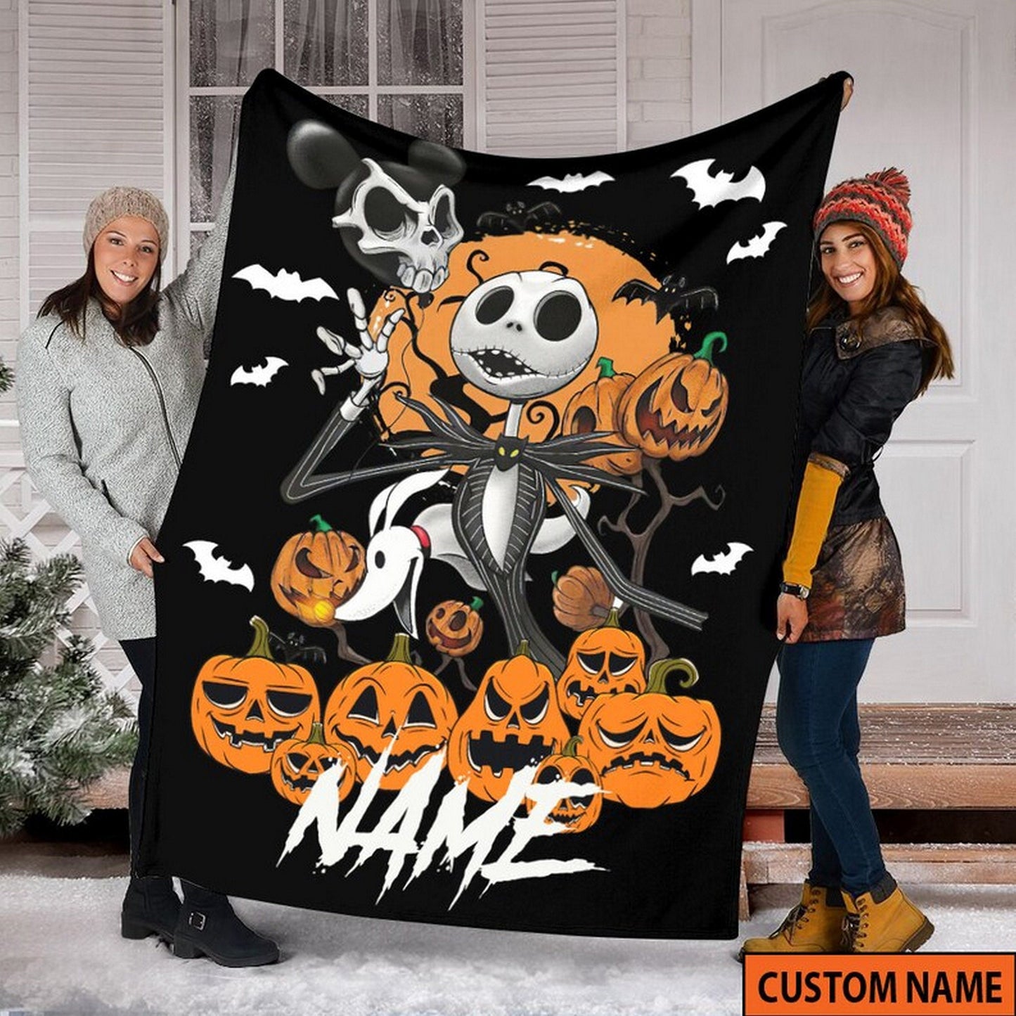 Pumpkin King - Personalized Nightmare Blanket 0823