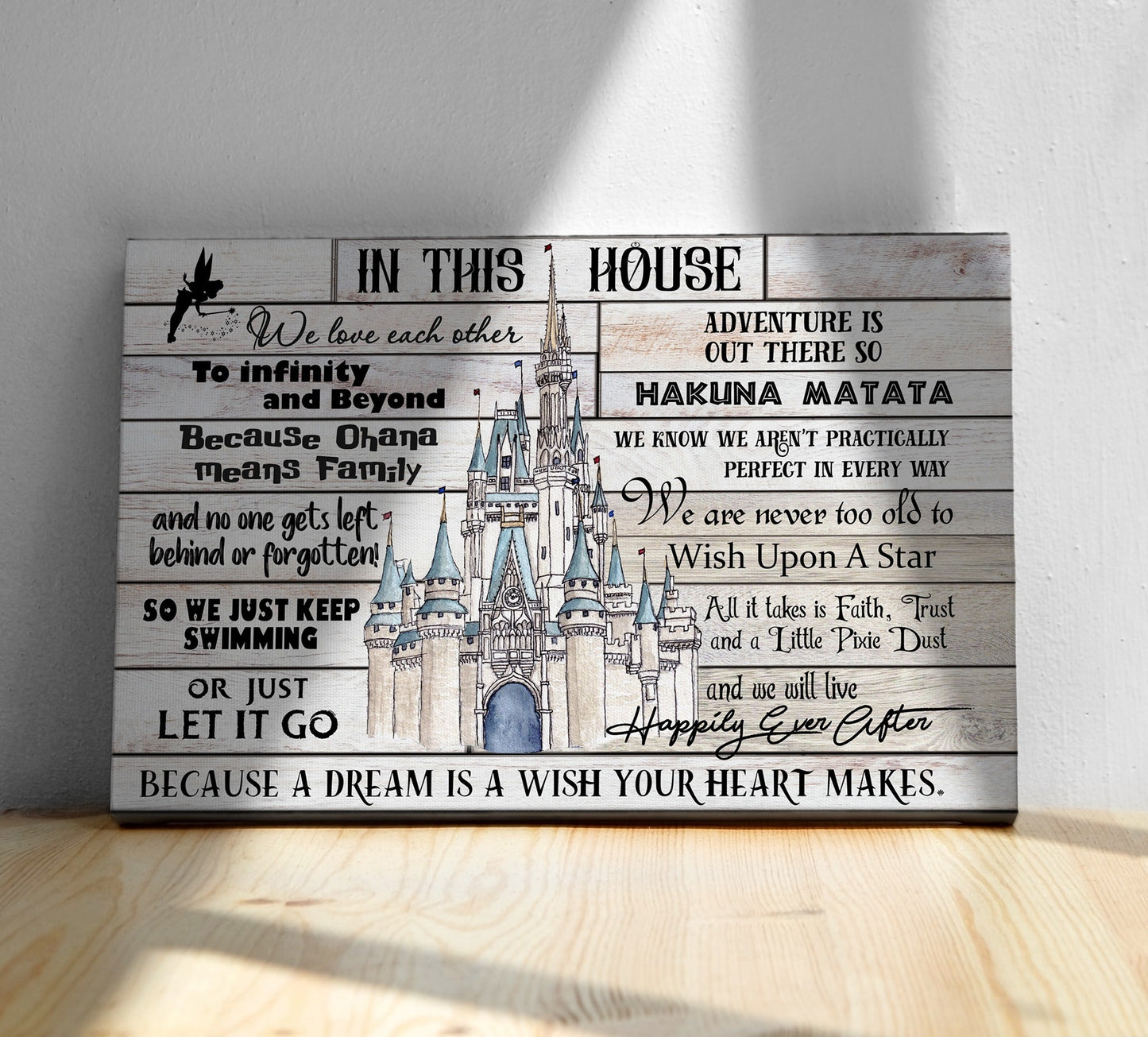Magic Castle Mouse Canvas And Poster