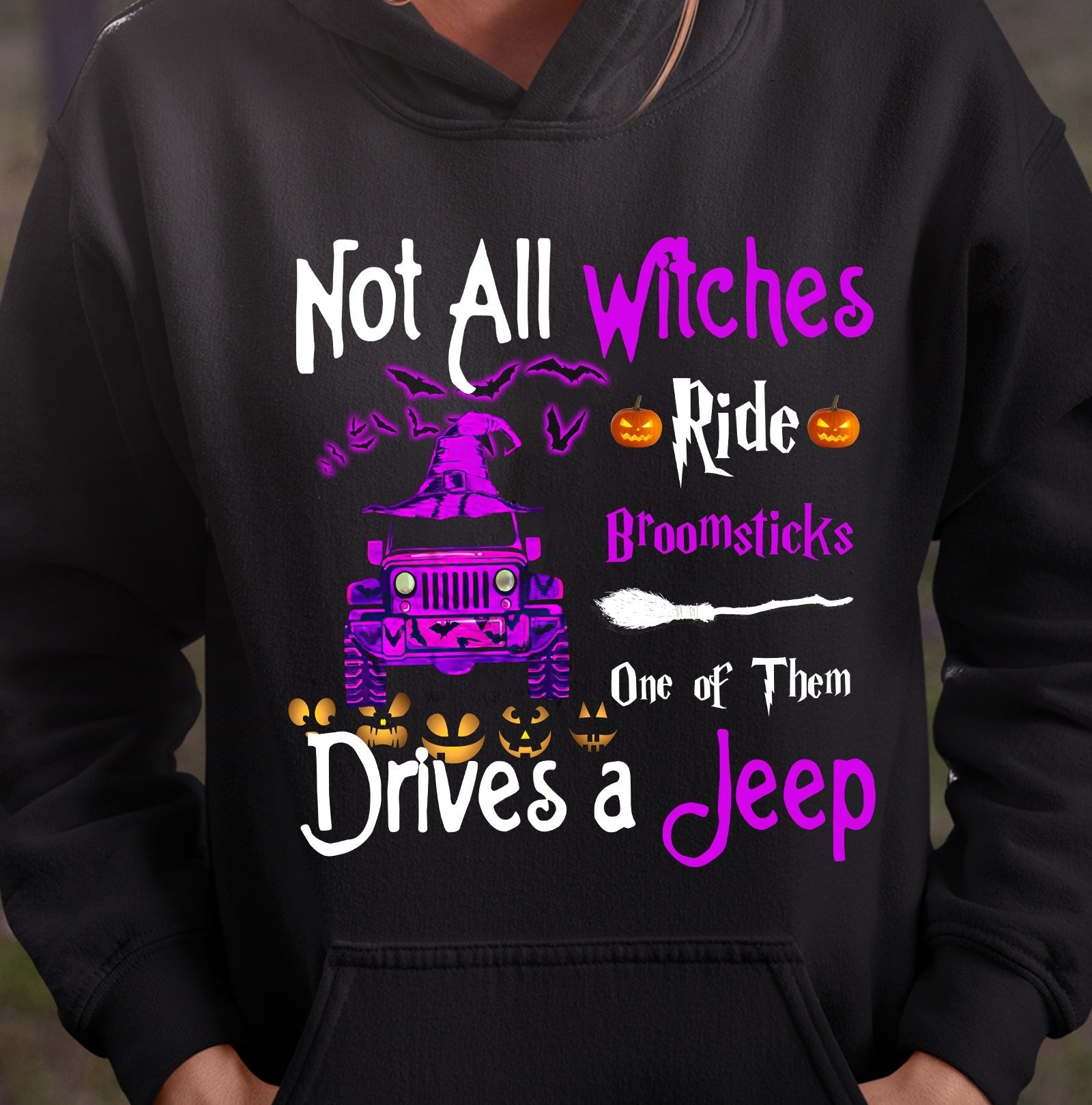 Not All Witches Ride Broomsticks Car T-shirt and Hoodie 0823