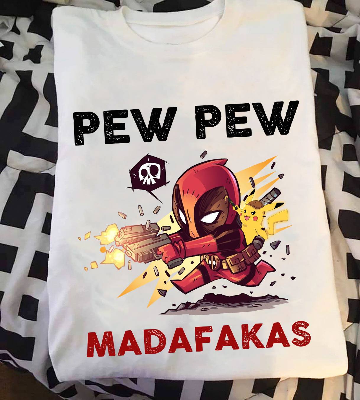 Pew Pew Madafakas Marvelous Universe T-shirt and Hoodie 0523