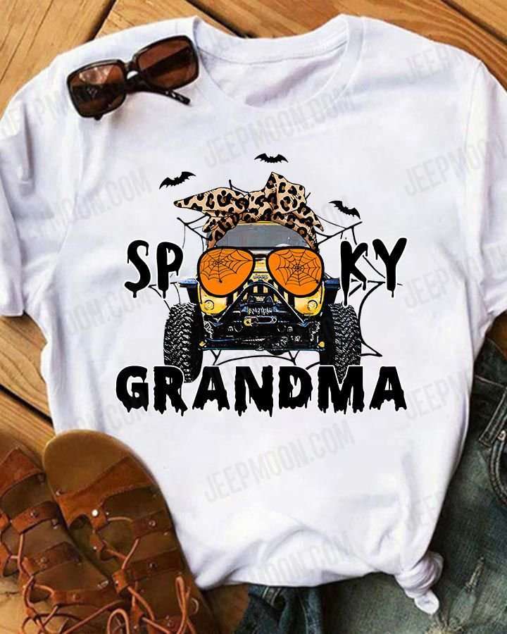 Spooky Grandma Car T-shirt and Hoodie 0823