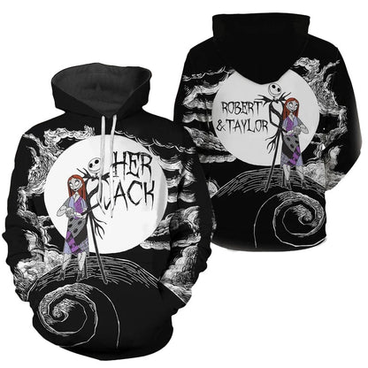 Lovely Couple Personalized Nightmare All Over Shirt 0523