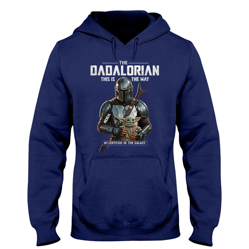 Dadalorian This Is The Way - Personalized The Force T-shirt And Hoodie
