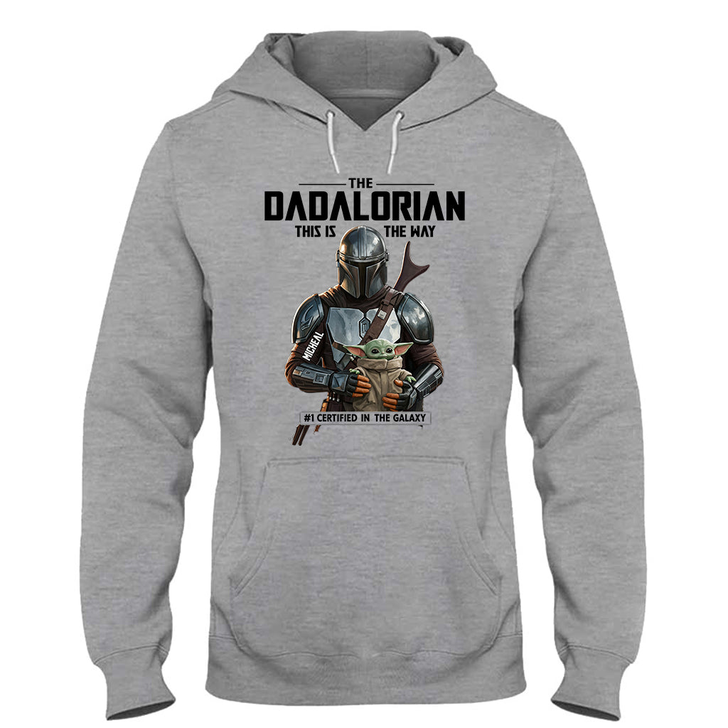 Dadalorian This Is The Way - Personalized The Force T-shirt And Hoodie