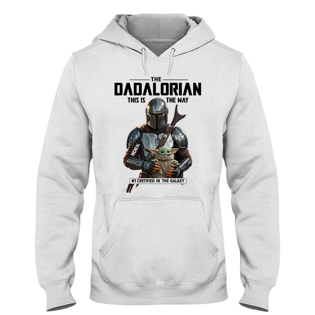 Dadalorian This Is The Way - Personalized The Force T-shirt And Hoodie
