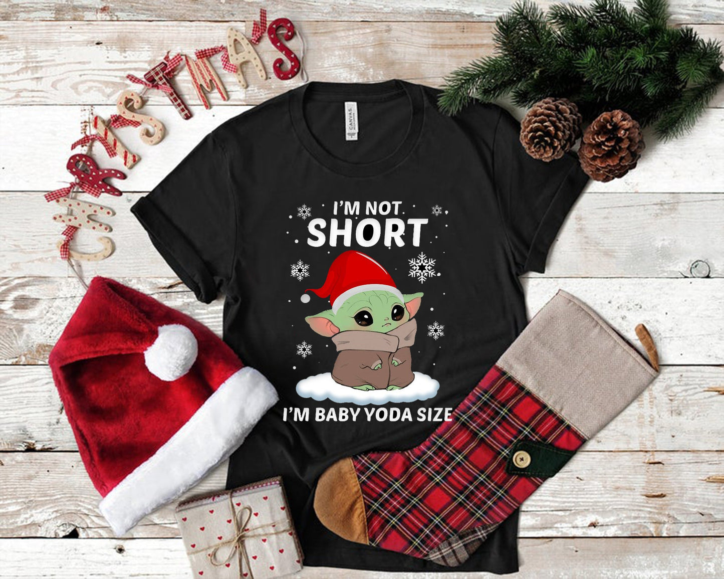 I'm Not Short The Force T-shirt and Hoodie 0823