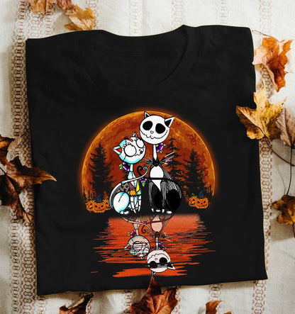 Cat Couple Nightmare T-shirt and Hoodie 0823