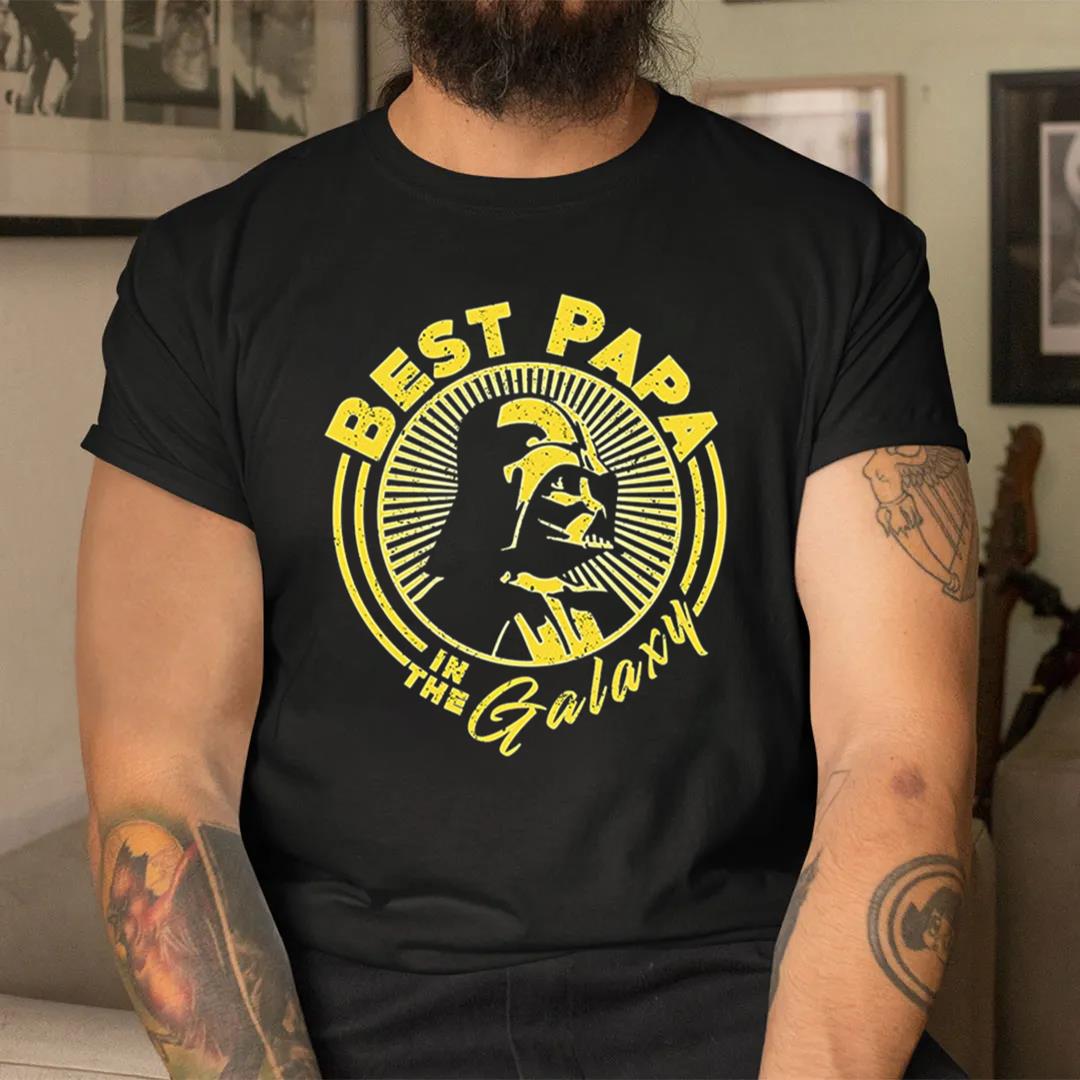 Best Papa In The Galaxy The Force T-shirt and Hoodie 0523