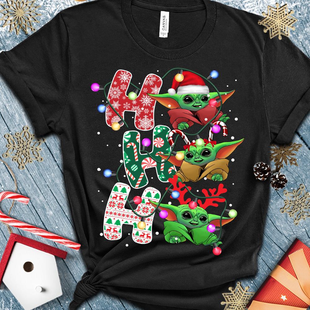 Ho Ho Ho The Force T-shirt and Hoodie 0823