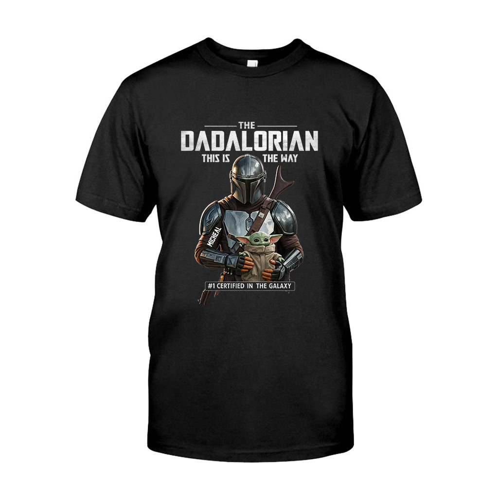 Dadalorian This Is The Way - Personalized The Force T-shirt And Hoodie