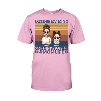 Losing My Mind - Personalized Mother's Day Mother T-shirt and Hoodie