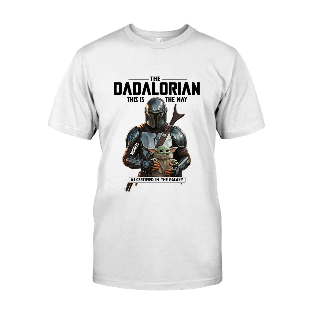 Dadalorian This Is The Way - Personalized The Force T-shirt And Hoodie