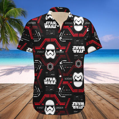 First Order The Force Hawaiian Shirt 0523