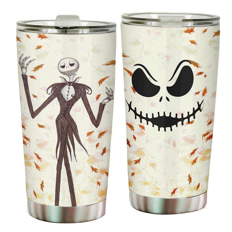 Leaf Autumn Nightmare Tumbler 0523