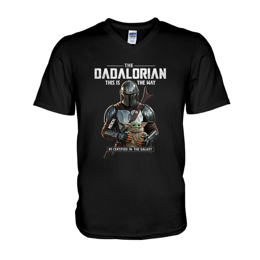 Dadalorian This Is The Way - Personalized The Force T-shirt And Hoodie